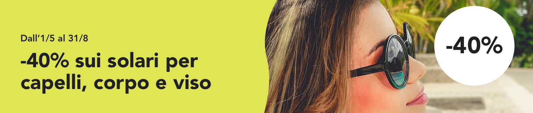 Creme Solari e Oli per Capelli Creme Solari e Oli per Capelli