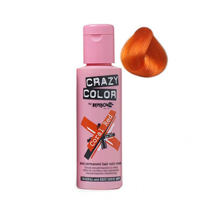 Crazy Color Coral Red 100 ml